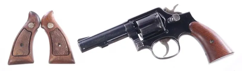 Smith & Wesson Model 10-4 .38 Spl DA Revolver 4" 6rd Blued