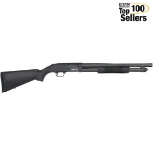 MOSSBERG 590S Optic-Ready 9rd 12Ga 18.5in Black Shotgun (51605)