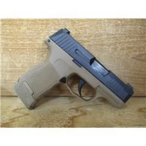Sig Sauer P365 TacPac coyote frame, 3 magazines, holster, NIB