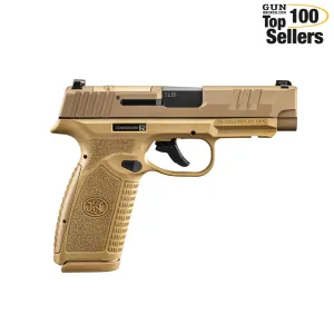 FN Reflex XL MRD 9mm 3.8in 1x15rd/1x18rd FDE Semi-Auto Pistol (66-101760)