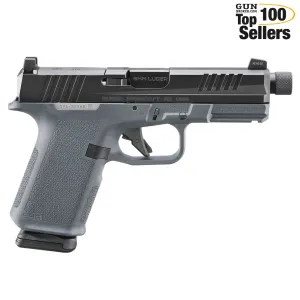 RUGER RXM 9mm 4.5in Threaded 2x 15rd Mags Gray/Black Pistol (19412)