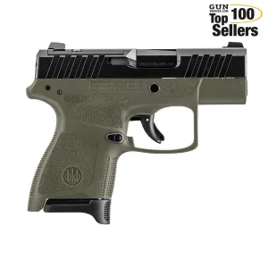 BERETTA APX A1 Carry 9mm 3in 8rd OD Green Semi-Auto Pistol (JAXN9278A1)