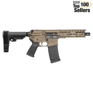 DIAMONDBACK DB15 5.56 NATO 7in 30rd FDE Semi-Auto Pistol (DB1913K061)