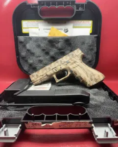 Glock 22 40 Dynamic Coatings FDE Camo Current Bid $405.00 5d 6h | 13 Bids