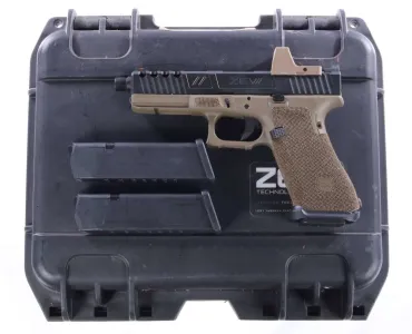 Zev Technologies Z17 9mm Luger 5" 17rd w/FDE RMR GUN.MOD-LP.GM-OD17-TH