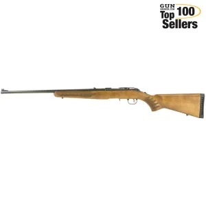 RUGER American Rimfire Wood Stock .22 LR 22in 10rd Bolt-Action Rifle (8329)