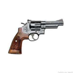 S&W 29 CLASSIC ENGRAVED .44 MAGNUM 4" 150783 WOOD S&W PRES CASE