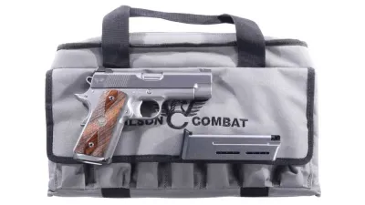 Wilson Combat CQB Compact 9mm Luger 1911 Pistol 4" 8rd CQB-CP-9 Current Bid $1,225.00 4d 13h | 9 Bids