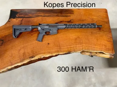 Kopes Precision AR-15 300 HAM'R Sniper Grey