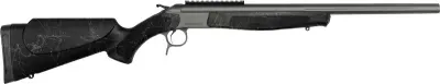 CVA SCOUT TD 350 LEGEND 20in. - W/RAIL TUNGSTEN/BLK WEB