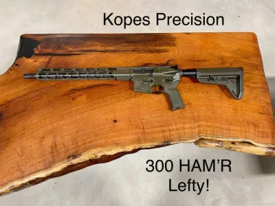 Kopes Precision 300 HAM'R AR Rifle, Left Hand HAMR