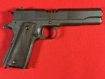 1944 WW2 Remington Rand 1911 FJA M1911A1 45 ACP Pistol British Lend-Lease Current Bid $1,500.00 4d 8h | 1 Bids
