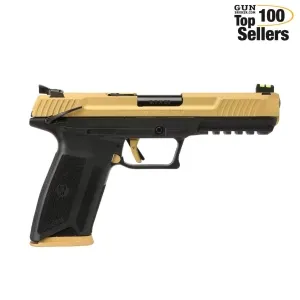 RUGER 57 5.7x28mm 4.94in 20rd Gold Cerakote Semi-Auto Pistol 16416