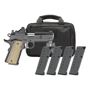 SPRINGFIELD ARMORY 1911 Operator AOS Gear Pac 9mm 4.25" 4x9rd Blk SA Pistol