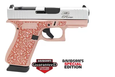 Glock 43X MOS – “The Rose” – 9mm – 15+1 – Davidson’s Special Edition