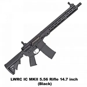 LWRC IC MKII 14.7" 5.56 NATO RIFLE BLACK (ICMKIIR5B14P)