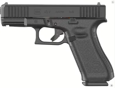 Glock PV4550203 G45 V Crossover 9mm Luger 17+1 4.02 Black GMB Barrel New