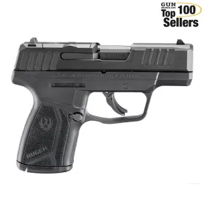 RUGER Max-9 9mm Luger 3.2in 10rd Black Centerfire Striker-Fired Pistol 3519