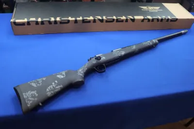 Christensen Arms RIDGELINE FLASH FFT Rifle 22 CREEDMOOR 22" Carbon Fiber TB