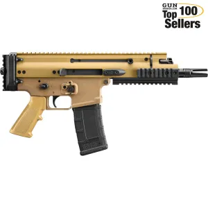 FN AMERICA SCAR 15P VPR .300 BLK 7.5in 30rd FDE Semi-Auto Pistol 38-101243