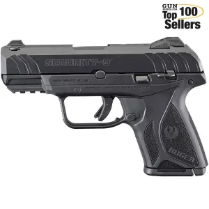 RUGER Security-9 Compact 9mm 3.42in 10rd Semi-Auto Pistol (3818)