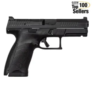 CZ P-10 C Optics-Ready 9mm 15rd Black Fixed Sights Semi-Auto Pistol (91536)