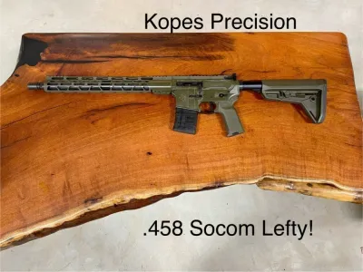 Kopes Precision .458 Socom Rifle Left Hand Lefty ODG
