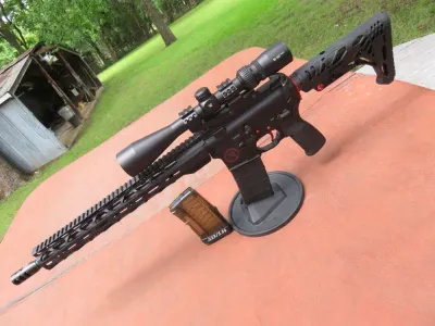 Radical RF-15 556/223 18" Vortex 4-12x44 Scope + Brake + Trigger Job