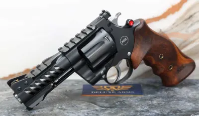 NEW! Korth NXS 4-inch 8-Shot Revolver .357 Magnum SA/DA Walnut Nighthawk