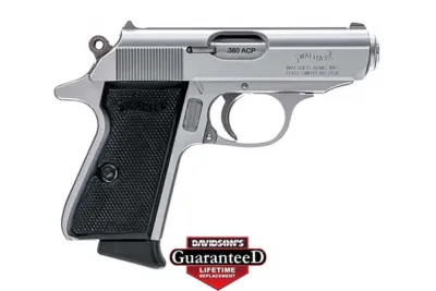 New Walther PPK 380acp Stainless James Bond 3.3"