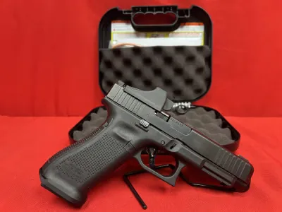 Glock 47 4.49" BBL 9mm Luger Holosun SCS Trijicon Cowitness Sights Trigger