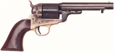 CIMARRON 1860 RICHARDS-MASON - 38SPL 5.5in. FS CC/BLUED WALNUT