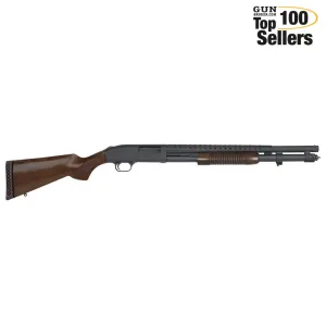 MOSSBERG 590 Tactical Retrograde 12Ga 20in 9rd Wood Stock Shotgun (52150)