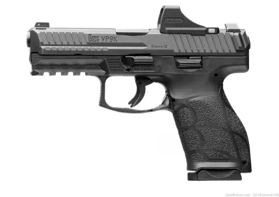 VP9A1 K - 9mm - 4" Barrel - WITH Holosun SCS Optic - 15+1