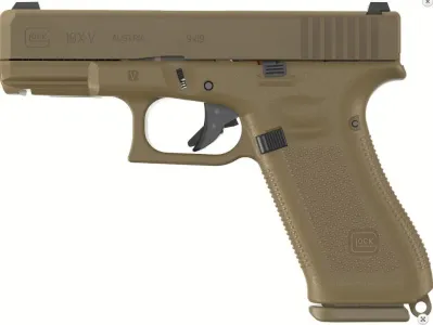 Glock UV1950703X G19X V 9mm Luger 17+1 4.02" Black GMB Barrel New
