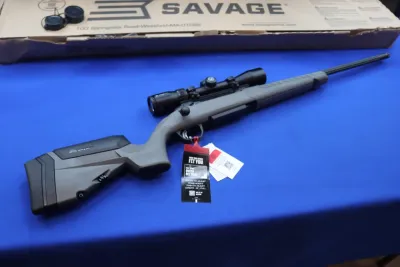 Savage Arms Model 110 TRAIL BLAZER XP Rifle 7MM PRC 22" Vortex Scope 32474