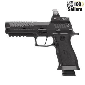 SIG SAUER P320-Max 2.0 9mm 5in 4x21rd Black Striker Pistol with Romeo3 Max