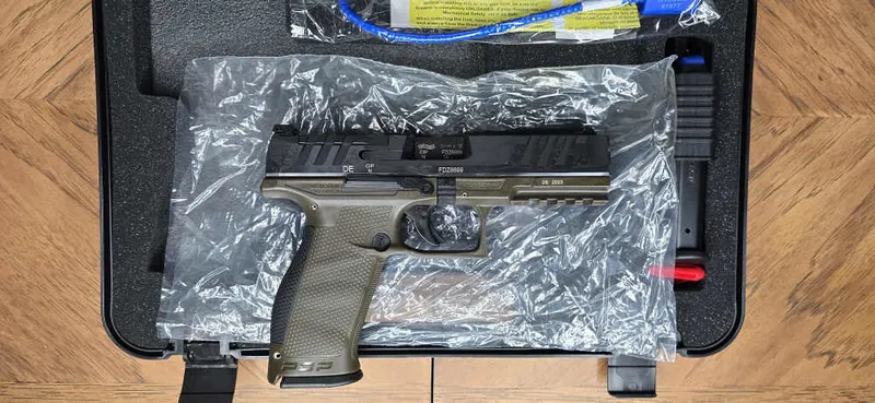 Walther PDP Mid Size 4.5in OD Green - Import