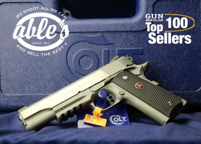 Colt Delta Elite Rail Gun Pistol O2020RG, Stainless, 10mm, 5", 8 Rds, NIB