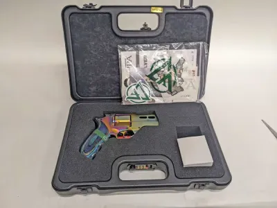 Chiappa Nebula Rhino 30 DS Revolver with Case Rainbow