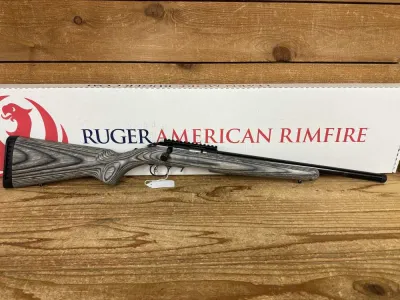 Ruger 8350 American Rimfire Target Full Size 17 HMR 9+1 18" Satin Threaded