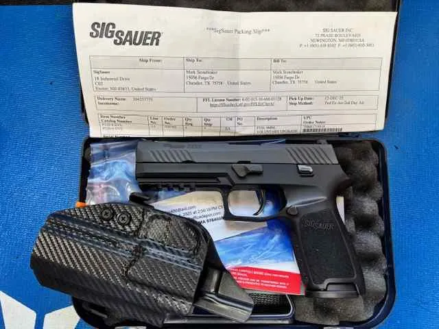 LIKE NEW 2014 SIG P320 for sale in Tyler Texas