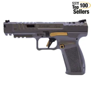 CANIK SFx Rival 9mm 5in 18rd Gray Semi-Auto Pistol (HG6610T-N)