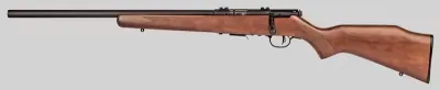 SAVAGE ARMS 93 BOLT 17HMR BL/WD HVBBL LH