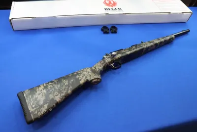 Ruger Model 77/44 Rifle 357MAG M77 NOX CAMO 16" Threaded 07427 NEW 44 MAG