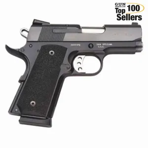 S&W 1911 Pro Series Sub-Compact 45 ACP 3in 7rd Blk Semi-Auto Pistol 178020