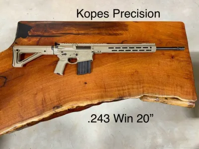 Kopes Precision .243 Win Rifle FDE 20" Right Hand
