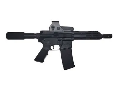 AMF-16 .223 Wylde AR, 7.5" M4 Barrel 1:7 Twist Pistol Length Gas system NO BRACE - OPTICS INCLUDED - Financing Availabl…