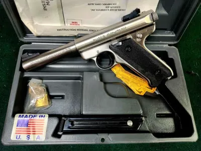 Ruger - Mark II Target - 22LR - Stainless Steel 5.5" Bull Barrel - In Box