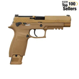 SIG SAUER M17 9mm 4.7in Siglite Sight 17rd & 2x21rd Pistol (M17-9-CSS-MS)